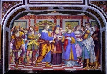 Le Mariage de la Vierge, 1525